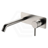 Fienza Axle 160/200mm Wall Basin/Bath Mixer Set Soft Square Plate Variant Colour Available