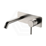 Fienza Axle 160/200mm Wall Basin/Bath Mixer Set Soft Square Plate Variant Colour Available