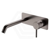 Fienza Axle 160/200mm Wall Basin/Bath Mixer Set Soft Square Plate Variant Colour Available