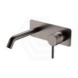 Fienza Axle 160/200mm Wall Basin/Bath Mixer Set Soft Square Plate Variant Colour Available