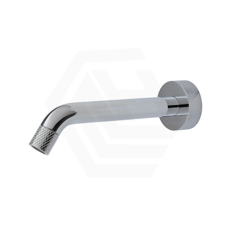 180mm/220mm Fienza Axle Round Solid Brass Basin/Bath Outlet Wall Spout Variant Colour Available