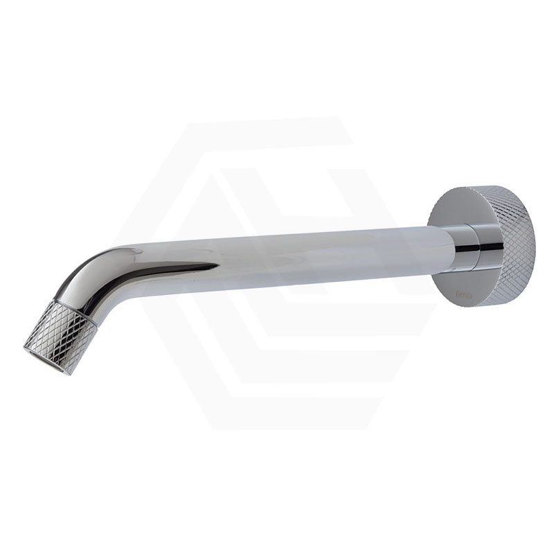180mm/220mm Fienza Axle Round Solid Brass Basin/Bath Outlet Wall Spout Variant Colour Available
