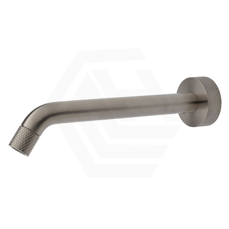 180mm/220mm Fienza Axle Round Solid Brass Basin/Bath Outlet Wall Spout Variant Colour Available