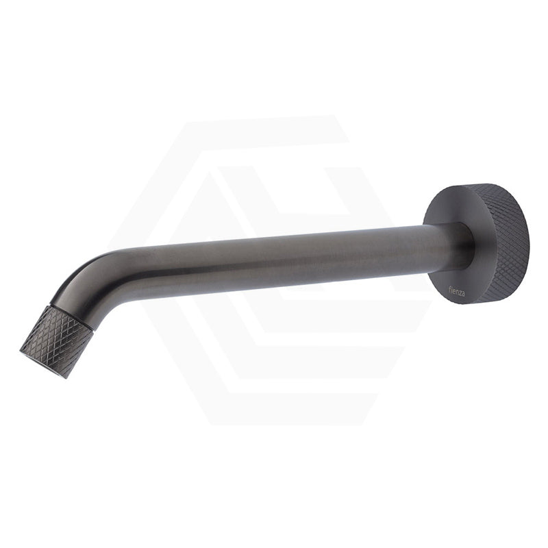 180mm/220mm Fienza Axle Round Solid Brass Basin/Bath Outlet Wall Spout Variant Colour Available