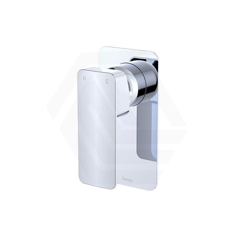 Fienza Tono Brass Wall Mixer Rectangular Plate - Various Colours