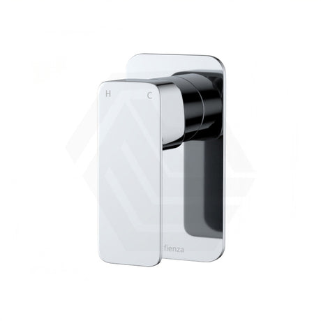 Fienza Tono Brass Wall Mixer Rectangular Plate - Various Colours