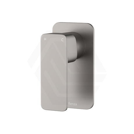 Fienza Tono Brass Wall Mixer Rectangular Plate - Various Colours