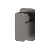 Fienza Tono Brass Wall Mixer Rectangular Plate - Various Colours