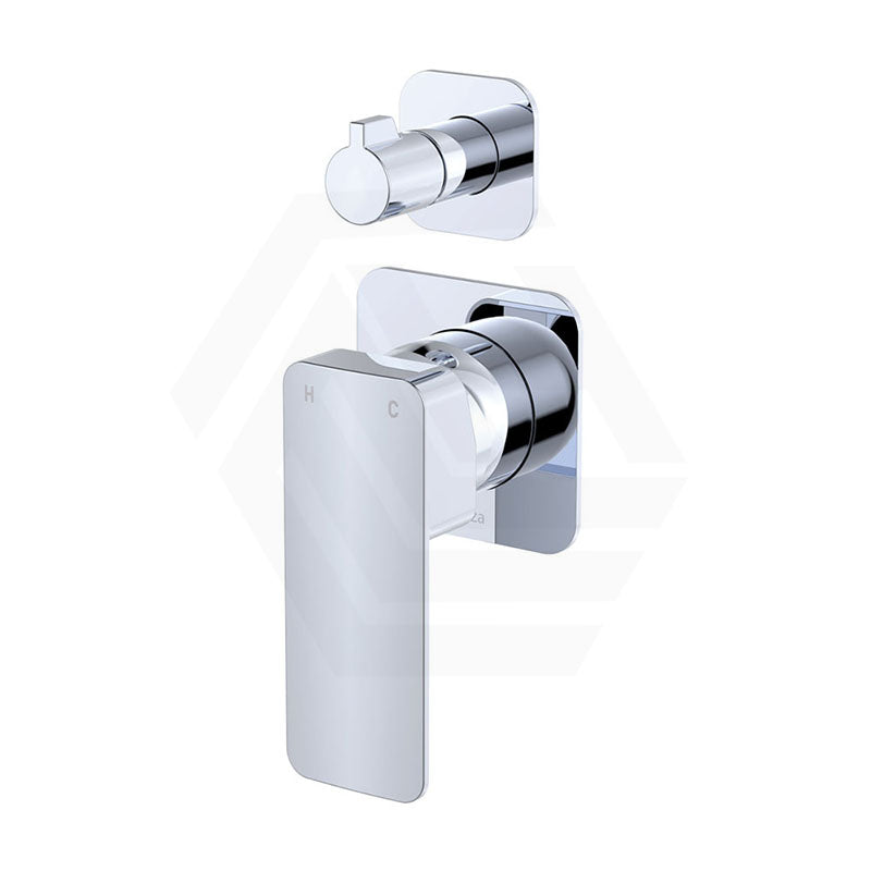 Fienza Tono Wall Diverter Mixer Square Plate Variant Colour Available