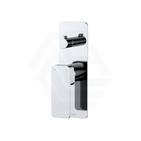 Fienza Tono Wall Diverter Mixer with Rectangular Plate - Various Colours