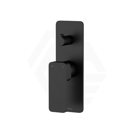 Fienza Tono Wall Diverter Mixer with Rectangular Plate - Various Colours