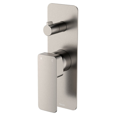 Fienza Tono Wall Diverter Mixer with Rectangular Plate - Various Colours