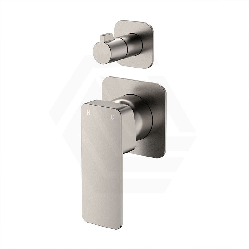 Fienza Tono Wall Diverter Mixer Square Plate Variant Colour Available