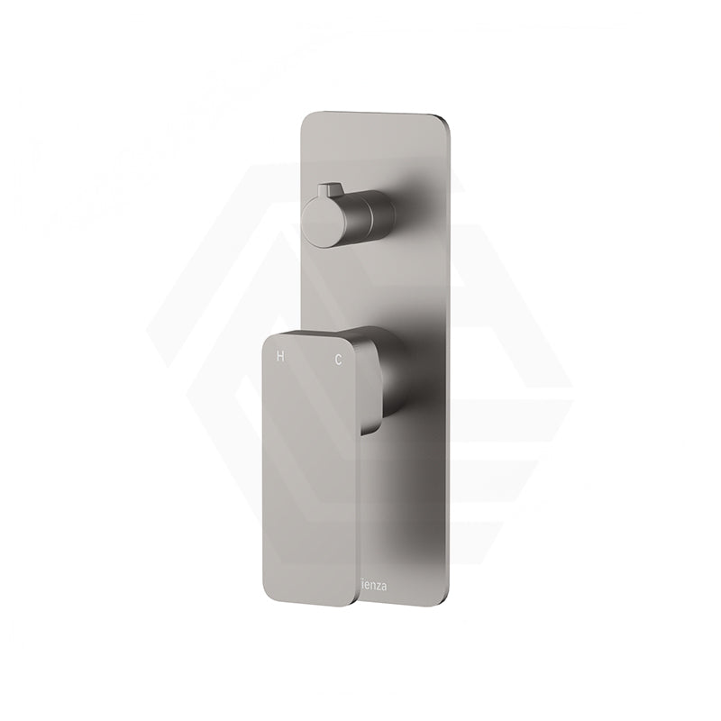 Fienza Tono Wall Diverter Mixer with Rectangular Plate - Various Colours