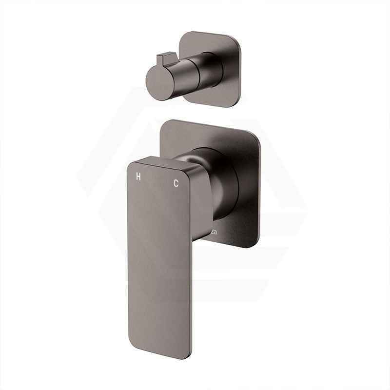 Fienza Tono Wall Diverter Mixer Square Plate Variant Colour Available