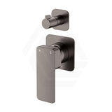 Fienza Tono Wall Diverter Mixer Square Plate Variant Colour Available