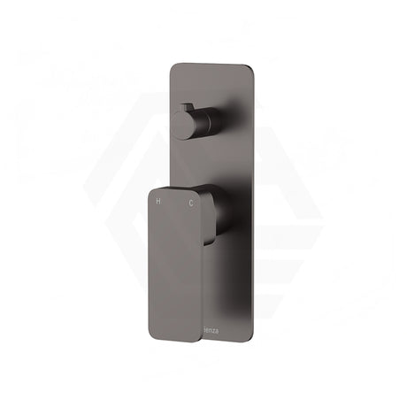 Fienza Tono Wall Diverter Mixer with Rectangular Plate - Various Colours