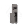 Fienza Tono Wall Diverter Mixer with Rectangular Plate - Various Colours