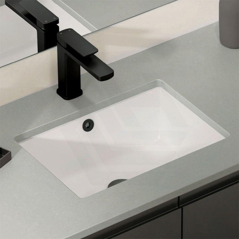 Fienza Tono Soft Square Outlet Short Basin Mixer Variant Colour Available