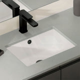 Fienza Tono Soft Square Outlet Short Basin Mixer Variant Colour Available