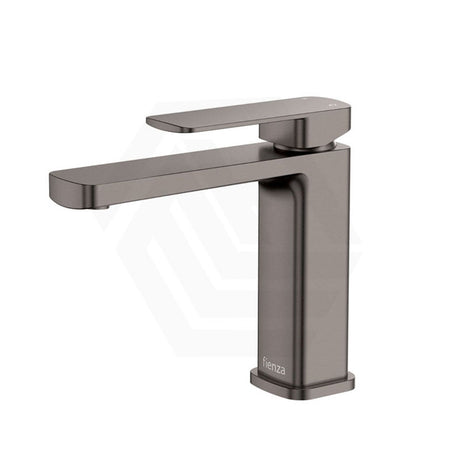 Fienza Tono Soft Square Outlet Short Basin Mixer Variant Colour Available
