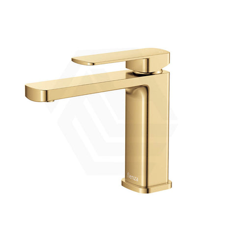 Fienza Tono Soft Square Outlet Short Basin Mixer Variant Colour Available