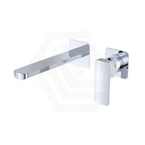 Fienza Tono 160/200mm Wall Basin Bath Mixer Set Square Plates Colour Available