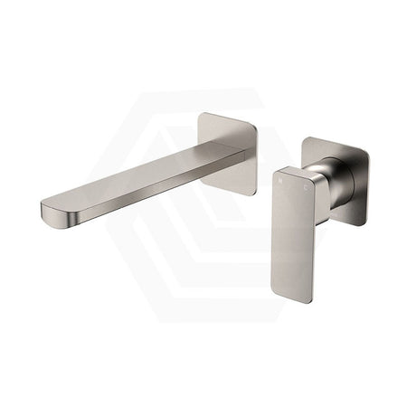Fienza Tono 160/200mm Wall Basin Bath Mixer Set Square Plates Colour Available