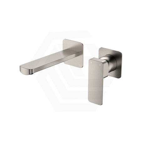 Fienza Tono 160/200mm Wall Basin Bath Mixer Set Square Plates Colour Available