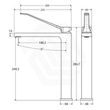 Fienza Tono Care Lead Free Brass Tall Basin Mixer Tap Variant Colour Available