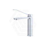 #Chrome Fienza Tono Care Lead Free Brass Medium Basin Mixer Tap