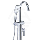Fienza Tono Floor Mounted Solid Brass Bath Mixer With Hand Shower Variant Colour Available