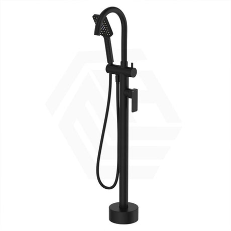 Fienza Tono Floor Mounted Solid Brass Bath Mixer With Hand Shower Variant Colour Available