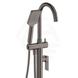 Fienza Tono Floor Mounted Solid Brass Bath Mixer With Hand Shower Variant Colour Available