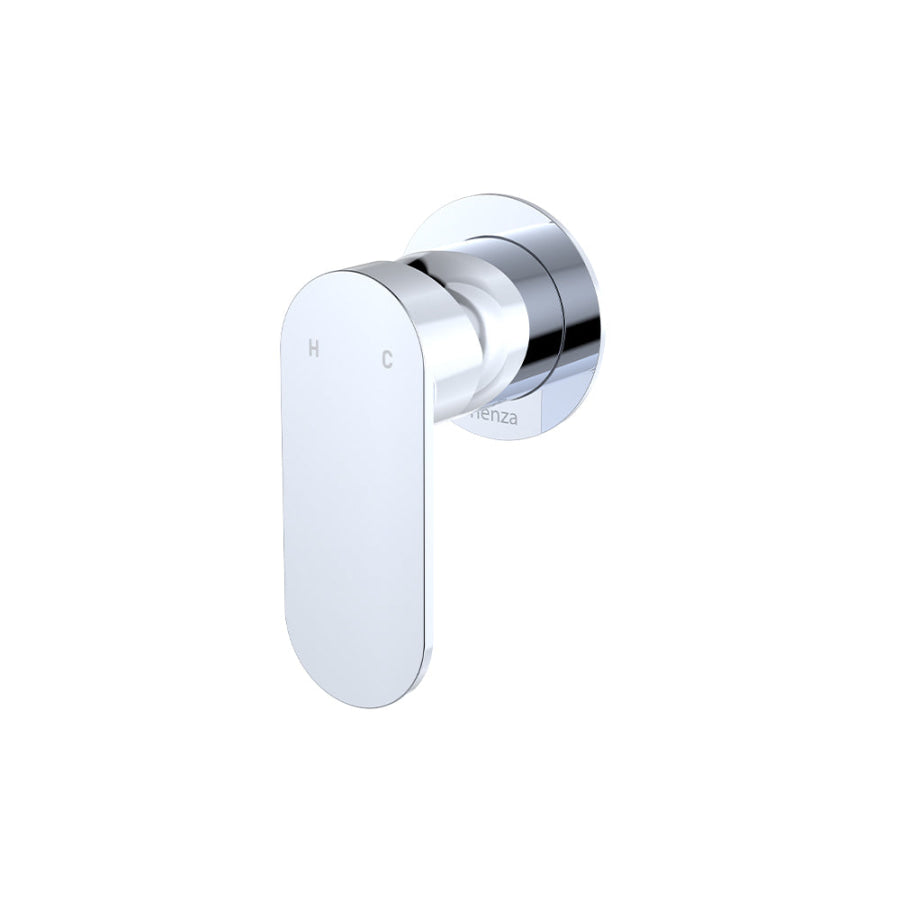 Fienza Empire Slim Wall Mixer, Round Plate Variant Colour Available