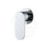 Fienza Empire Slim Stainless Steel Wall Mixer, Round Plate Variant Colour Available