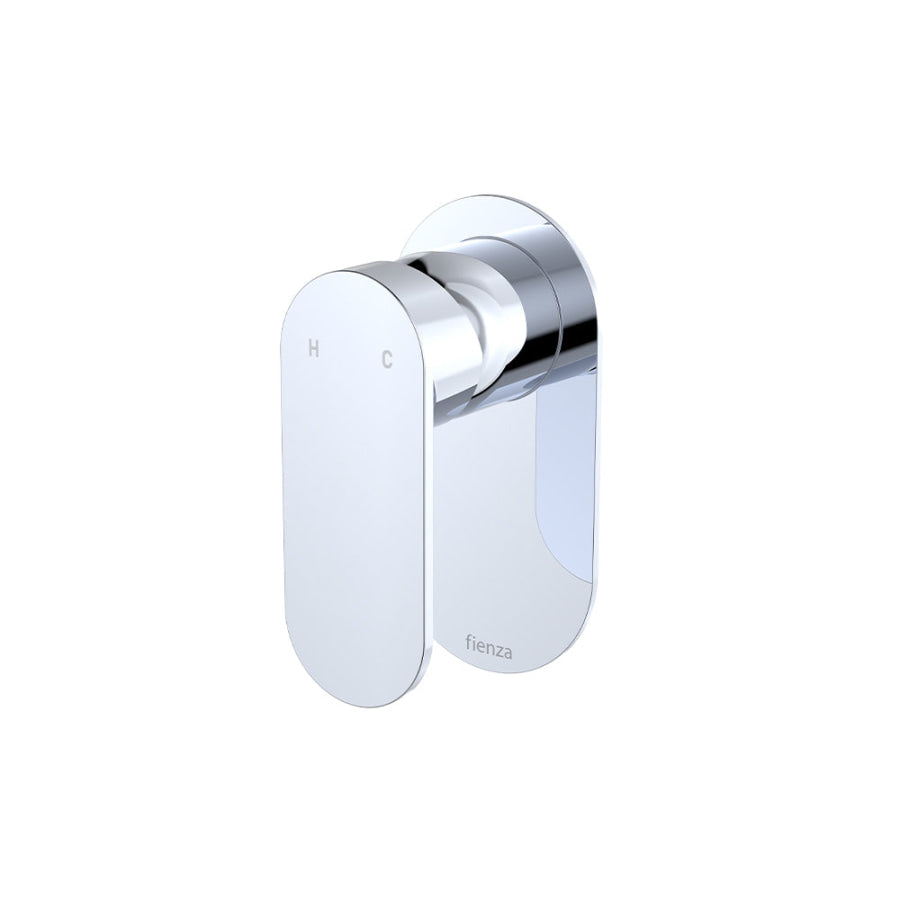 Fienza Empire Slim Wall Mixer, Oval Plate Variant Colour Available