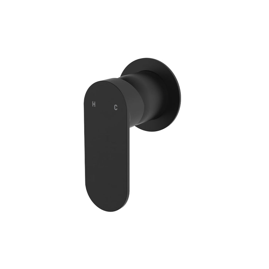 Fienza Empire Slim Wall Mixer, Round Plate Variant Colour Available