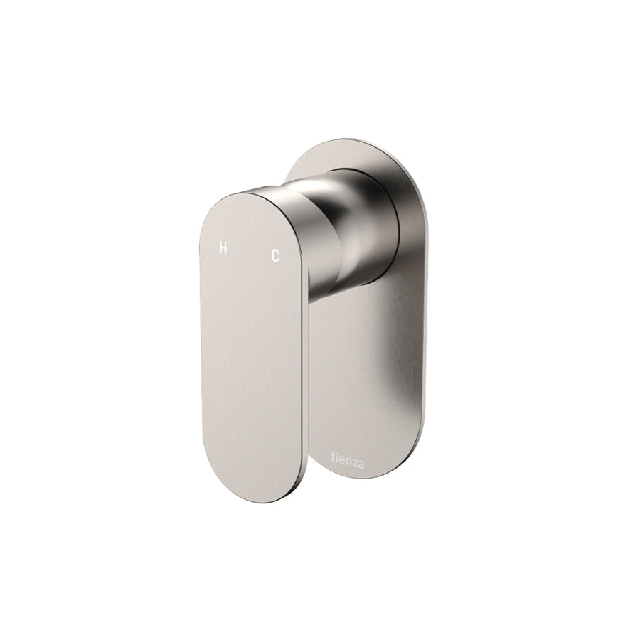 Fienza Empire Slim Wall Mixer, Oval Plate Variant Colour Available
