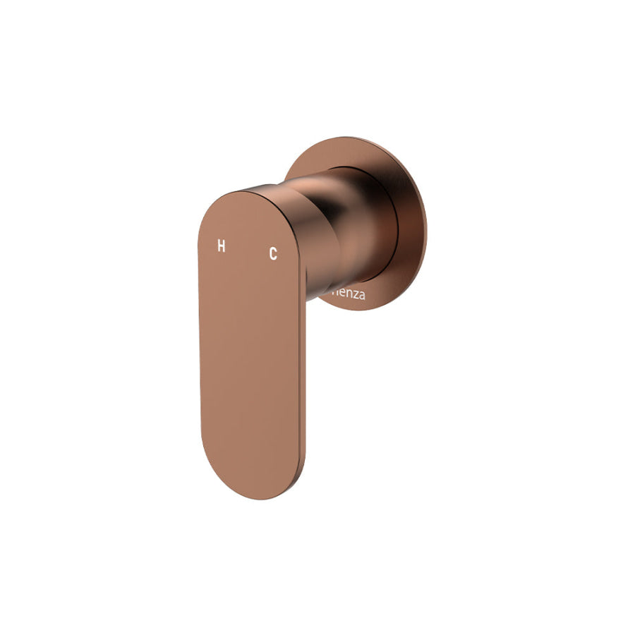 Fienza Empire Slim Wall Mixer, Round Plate Variant Colour Available