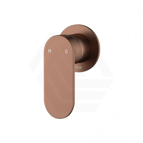 Fienza Empire Slim Stainless Steel Wall Mixer, Round Plate Variant Colour Available