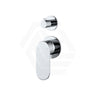 Fienza Empire Slim Vertical Wall Diverter Mixer Small Round Plates Variant Colour Available