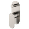 Fienza Empire Slim Vertical Wall Diverter Mixer, Large Oval Plate Variant Colour Available