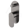 Fienza Empire Slim Vertical Wall Diverter Mixer with Large Oval Plate Variant Colour Available