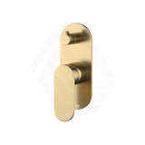 Fienza Empire Slim Vertical Wall Diverter Mixer with Large Oval Plate Variant Colour Available