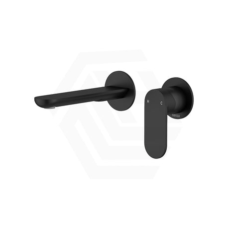 Fienza Empire Slim 160/200mm Outlet Basin/Bath Wall Mixer Set Round Plates Variant Colour Available