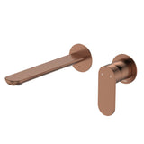 Fienza Empire Slim 160/200mm Outlet Basin/Bath Wall Mixer Set Round Plates Variant Colour Available