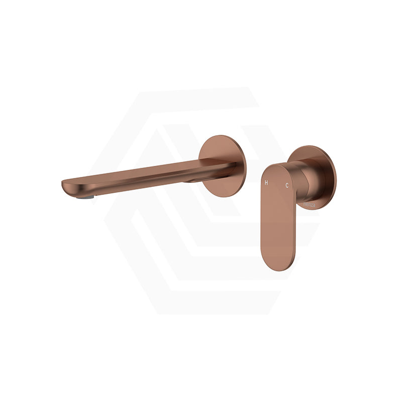 Fienza Empire Slim 160/200mm Outlet Basin/Bath Wall Mixer Set Round Plates Variant Colour Available
