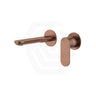 Fienza Empire Slim 160/200mm Outlet Basin/Bath Wall Mixer Set Round Plates Variant Colour Available