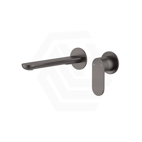 Fienza Empire Slim 160/200mm Outlet Basin/Bath Wall Mixer Set Round Plates Variant Colour Available
